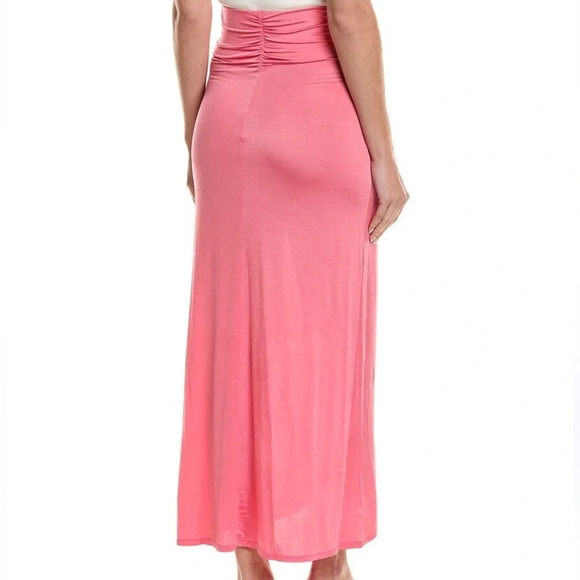 A.L.C. Aureta Maxi Skirt Rose Pink Small NWT Beach Coastal Contemporary Bright - Picture 5 of 10